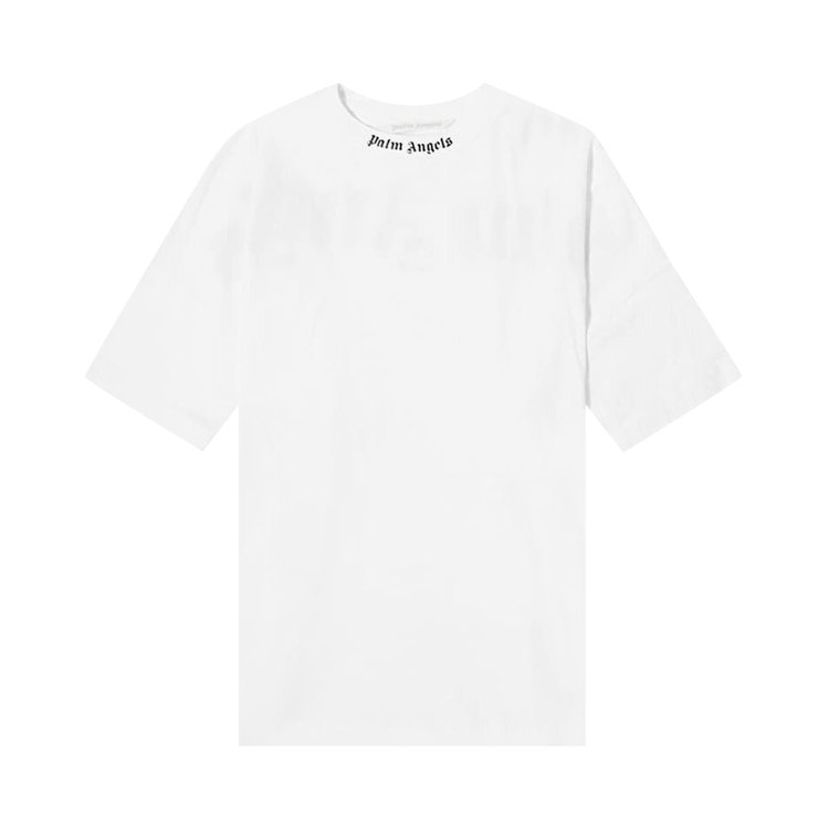 Palm Angels Classic Logo Over Tee 'White/Black'