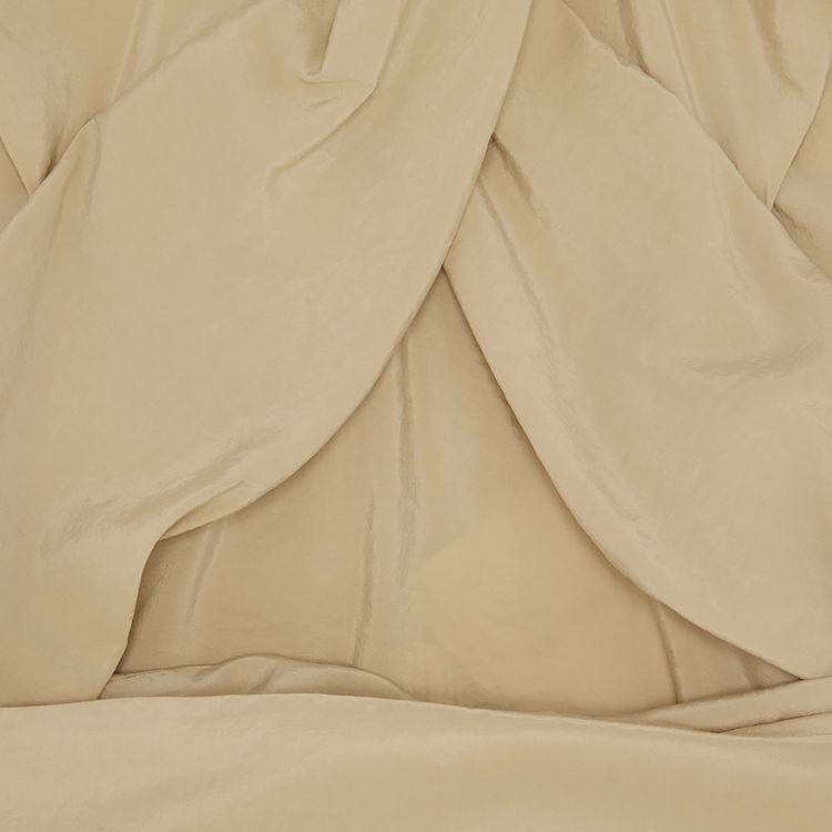 Lemaire Knotted Shirt Top Dusty Mastic