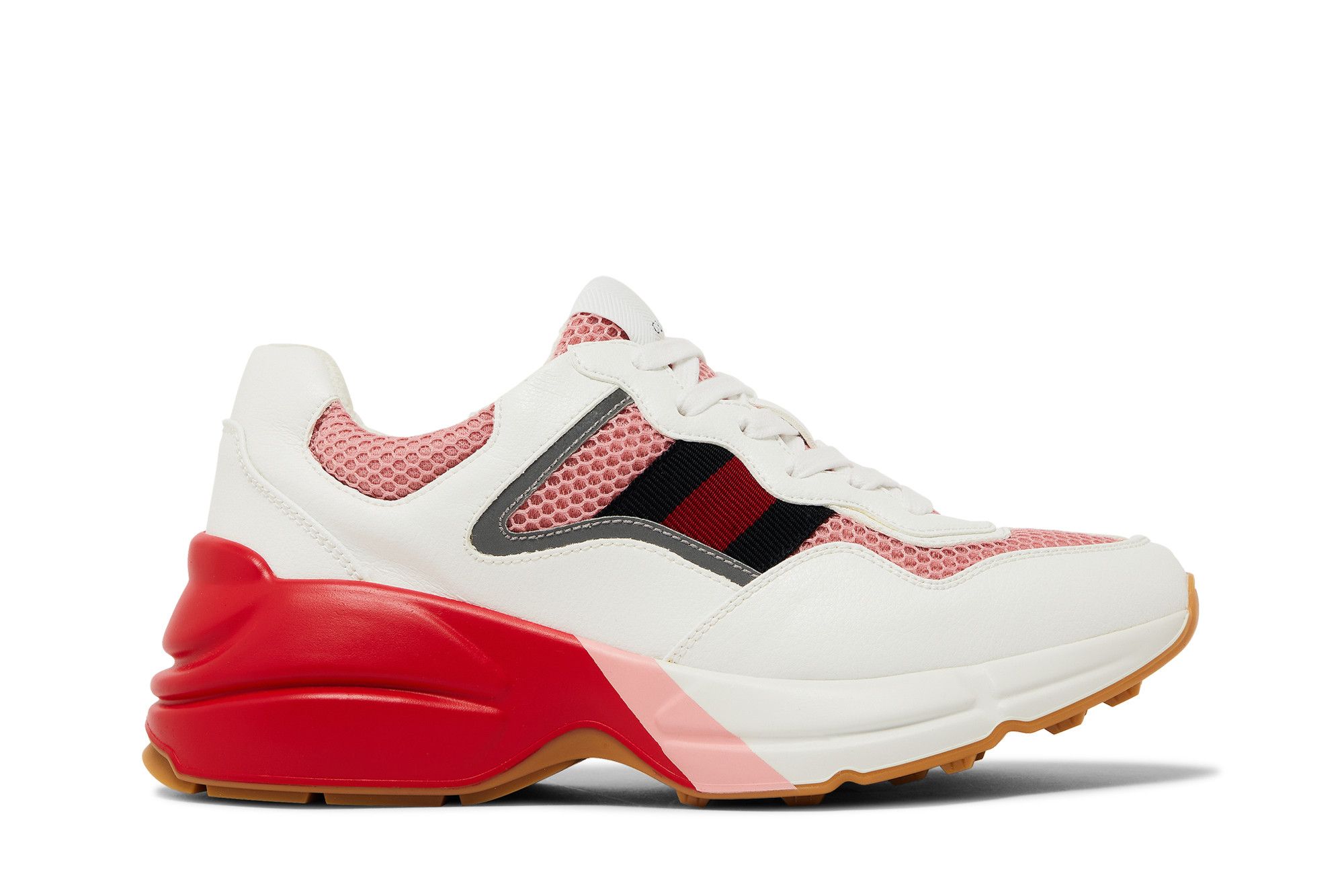 Pink gucci cheap rhyton sneakers