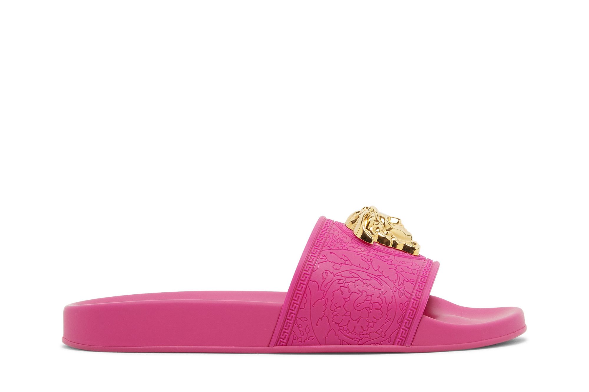 Hot pink versace slides on sale