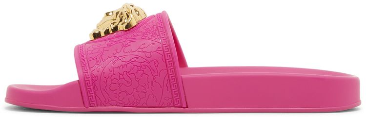 Versace Wmns Palazzo Pool Slides Fuchsia