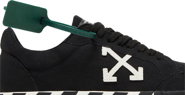 Off White Vulc Sneaker Black White