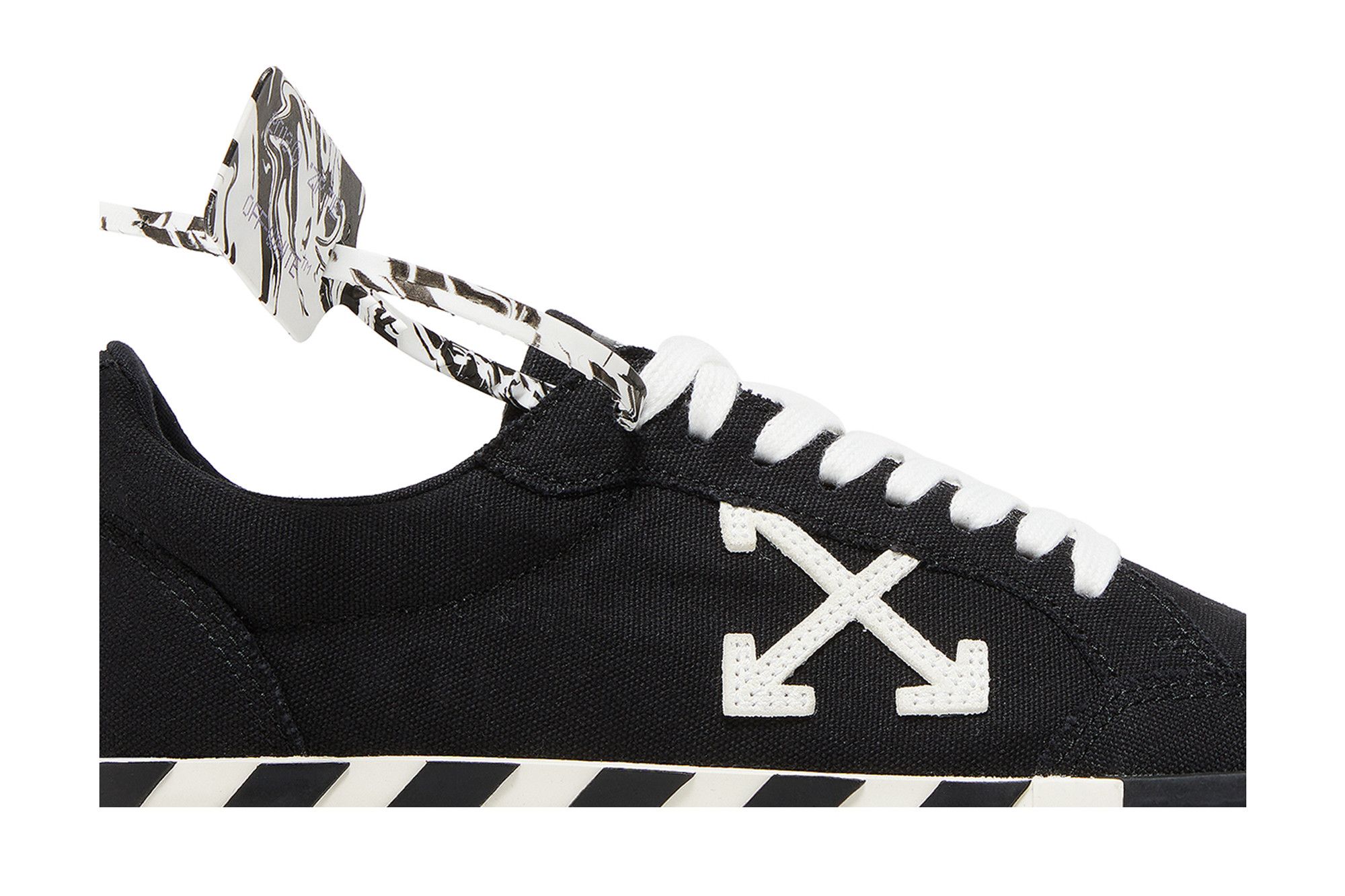 Buy Off-White Vulc Sneaker Low 'Black White' - OMIA085R21FAB003