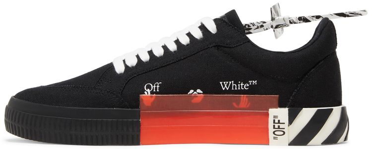 Off White Vulc Sneaker Low Black White