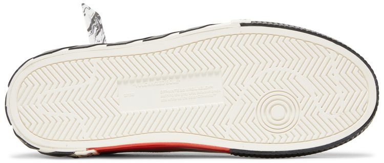 Off White Vulc Sneaker Low Black White