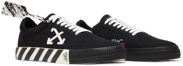Off White Vulc Sneaker Low Black White