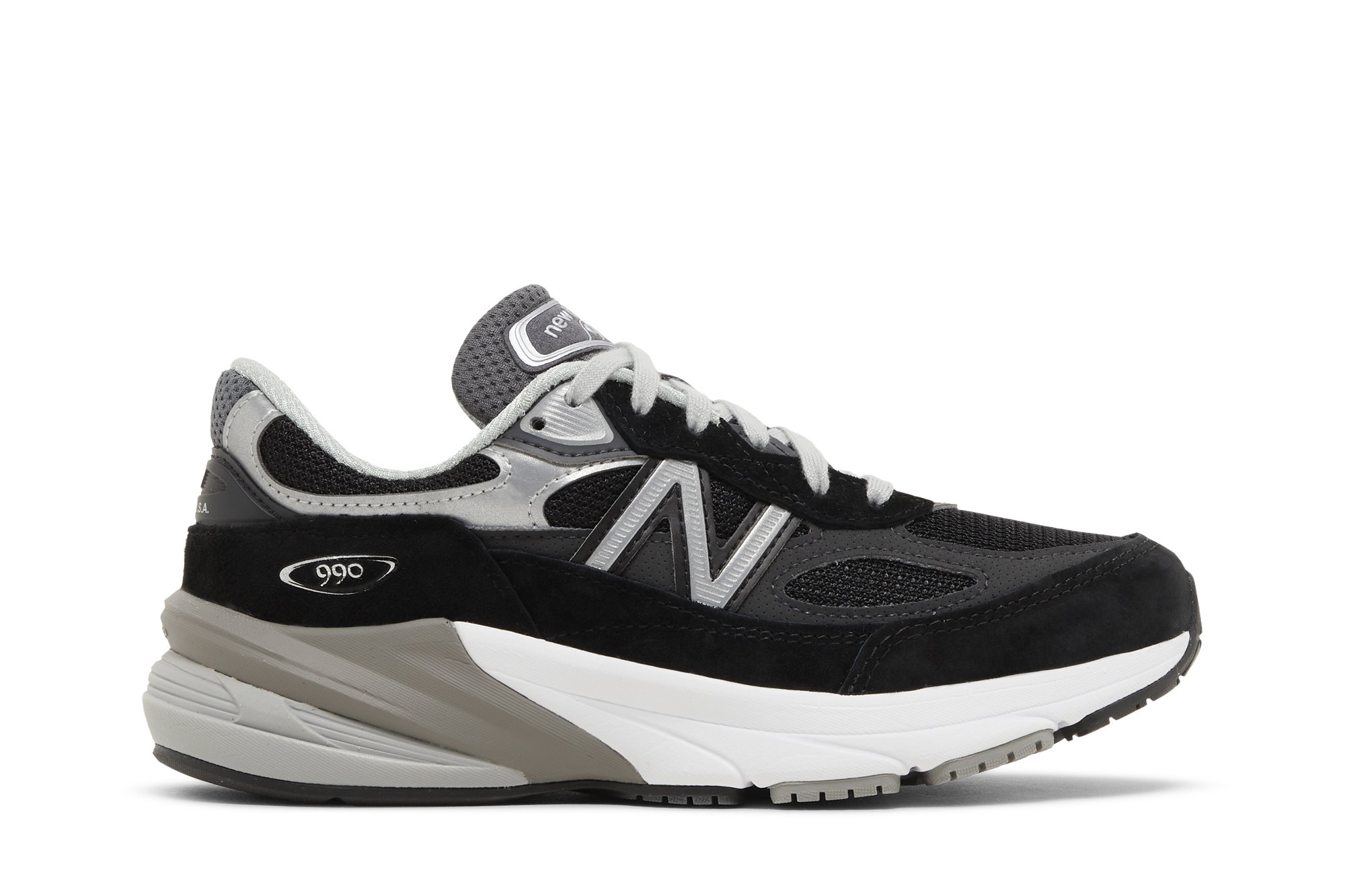 Buy Wmns 990v6 Made in USA 'Black Silver' - W990BK6 | GOAT CA
