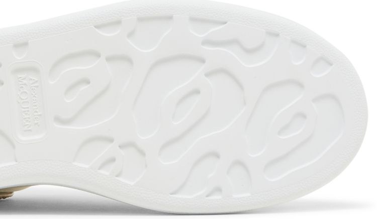 Alexander McQueen Wmns Oversized Sneaker White Calico Glitter