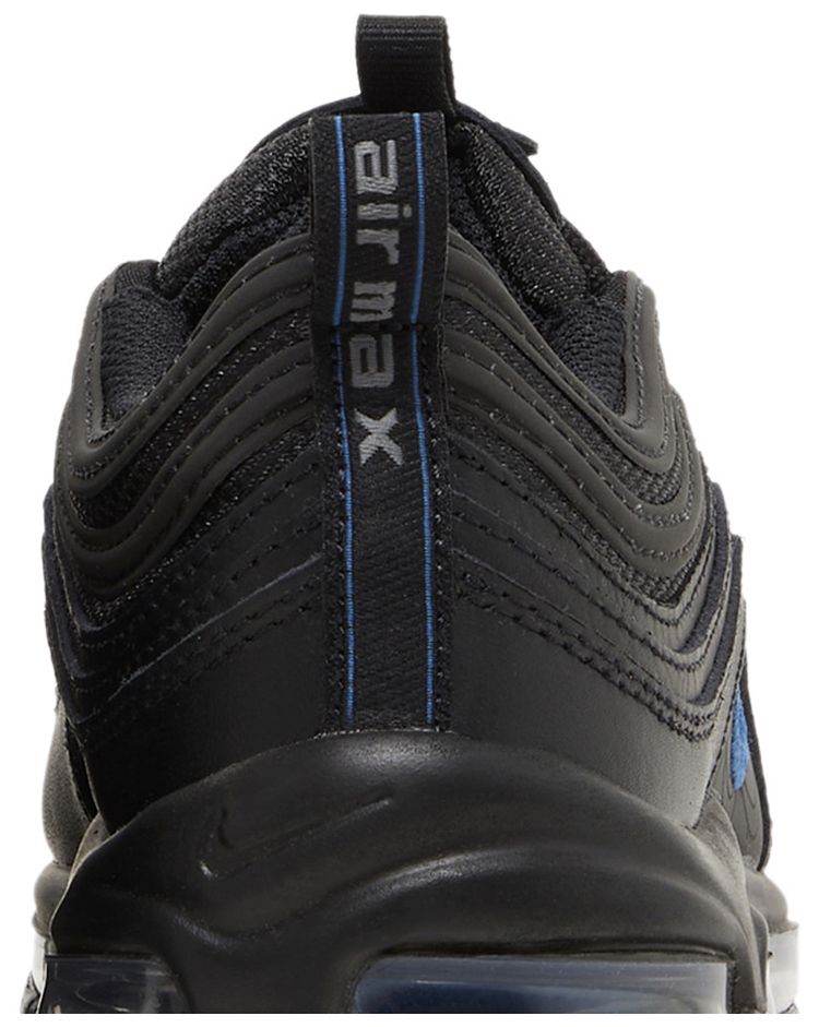 Nike Air Max 97 GS Black Dark Marina Blue