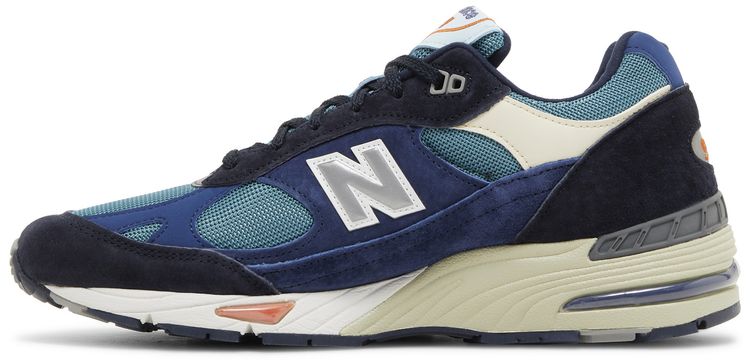 New Balance 991 Made in England Navy Orange