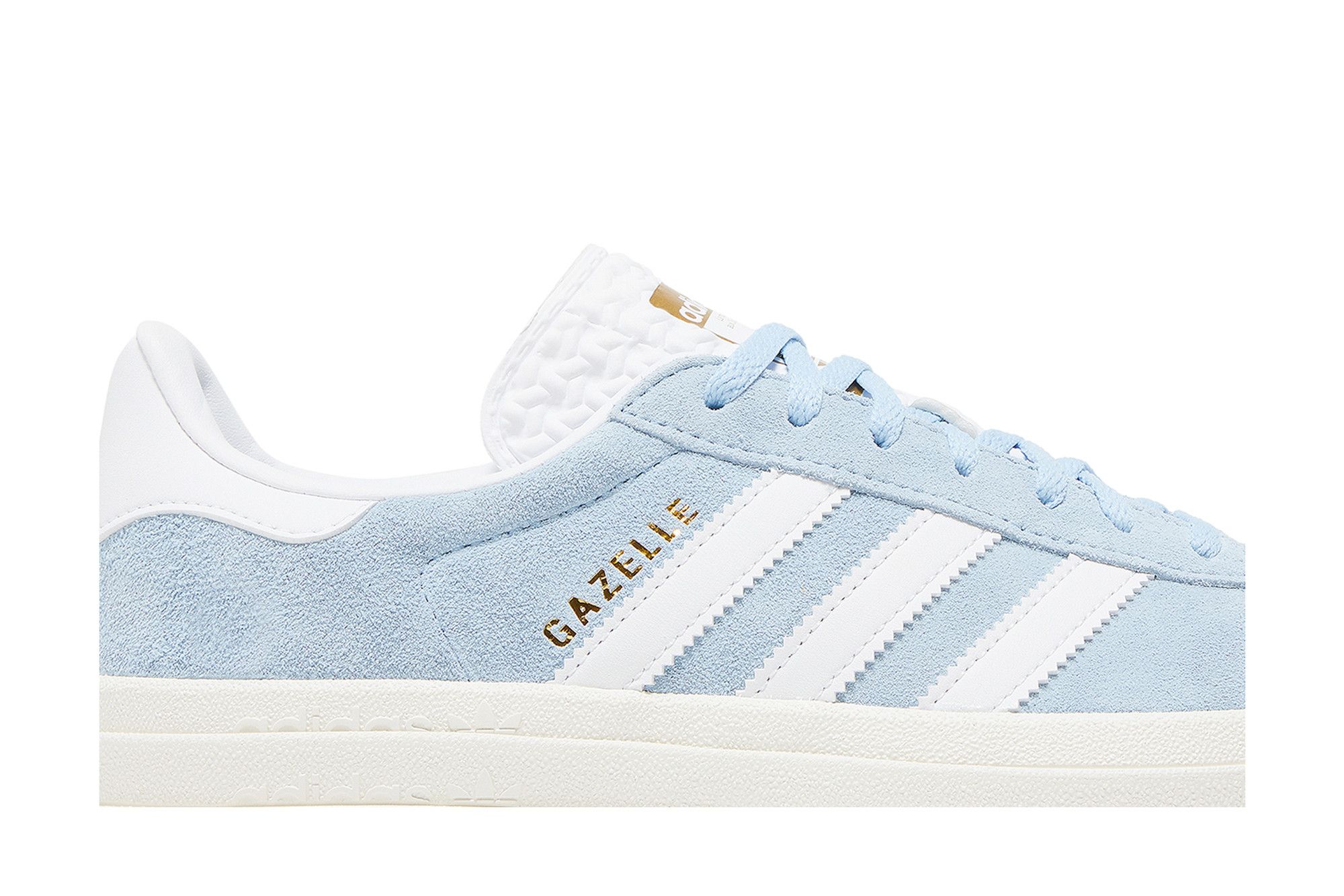 スニーカー Adidas Gazelle Bold Clear Sky Color Womens adidas Gazelle Bold Athletic Shoe - Clear Sky / Cream