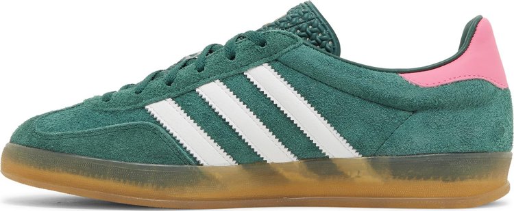 Wmns Gazelle Indoor Collegiate Green Pink