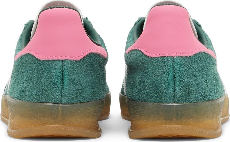 Wmns Gazelle Indoor Collegiate Green Pink