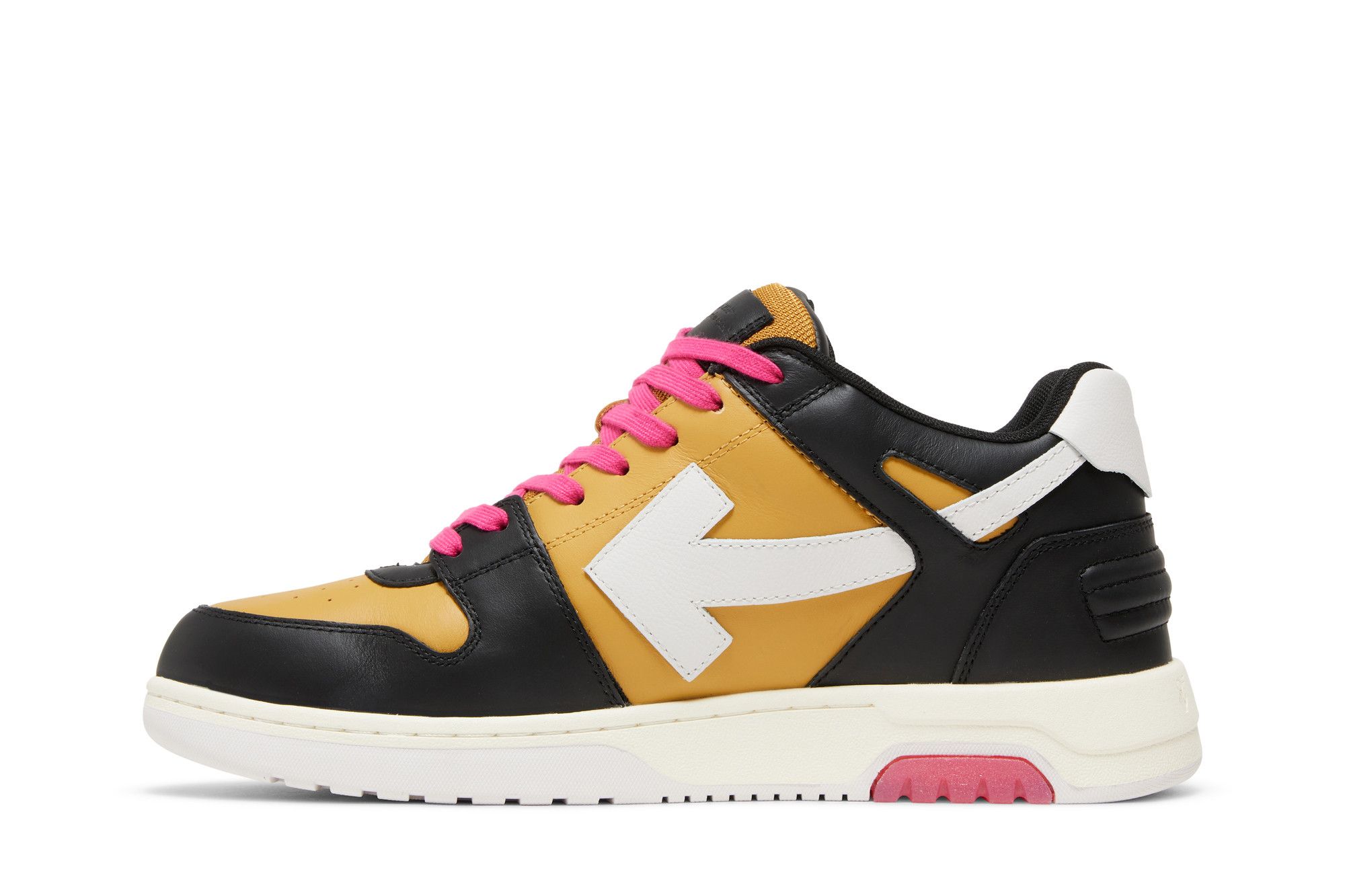 Buy Off-White Out of Office 'Mustard Grey' - OMIA189S22LEA001 7409