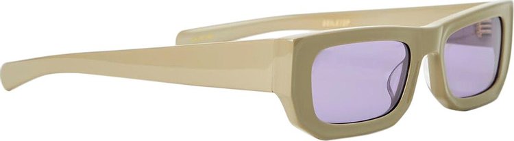 Flatlist Bricktop Sunglasses Solid Warm SandSolid Lilac