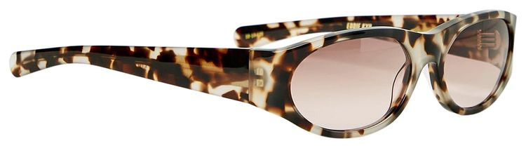 Flatlist Eddie Kyu Sunglasses Smoked Havana VinatgeLight Brown Gradient Lens