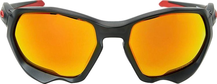 Oakley Plazma Sunglasses 'Matte Black Ink/Prizm Ruby'
