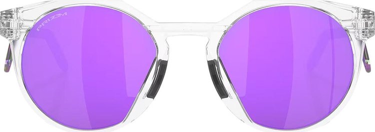 Oakley HSTN Metal Sunglasses 'Matte Clear/Prizm Violet'
