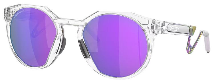 Oakley HSTN Metal Sunglasses Matte ClearPrizm Violet