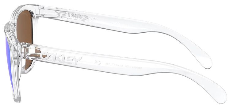 Oakley Frogskins Sunglasses Polished ClearPrizm Violet