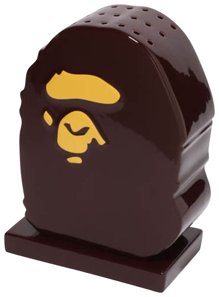 BAPE Ape Head Incense Holder Brown