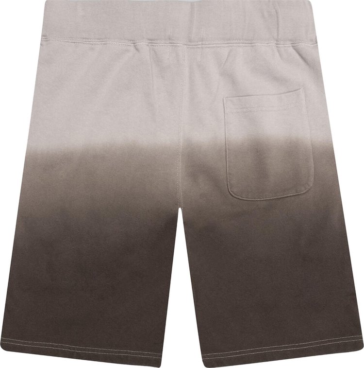 BAPE Gradation Sweat Shorts Brown