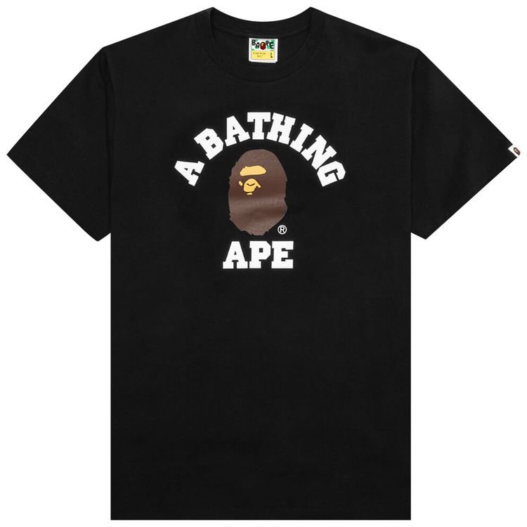 BAPE College Tee Black