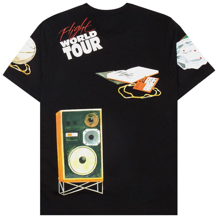 Air Jordan Artist Series By Jacob Rochester Graphic T Shirt Black