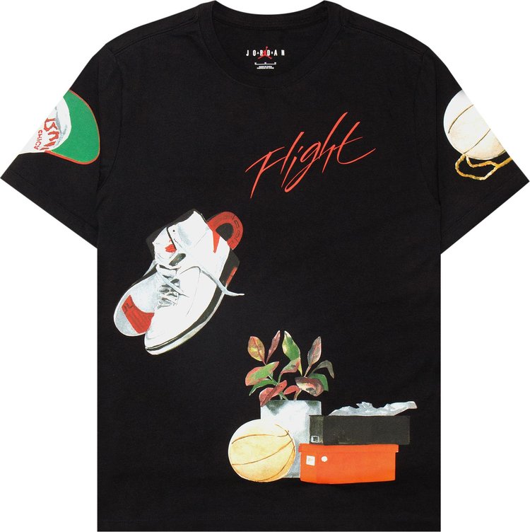 Air Jordan Artist Series By Jacob Rochester Graphic T-Shirt 'Black'
