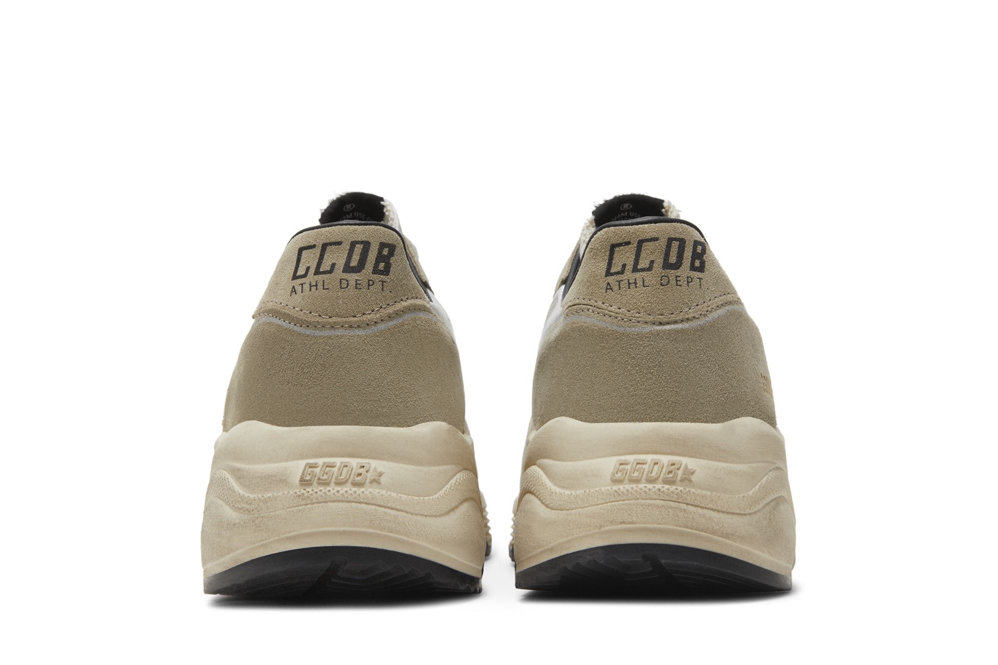 Buy Golden Goose Running Sole 'Silver Ice Grey' - GMF00126