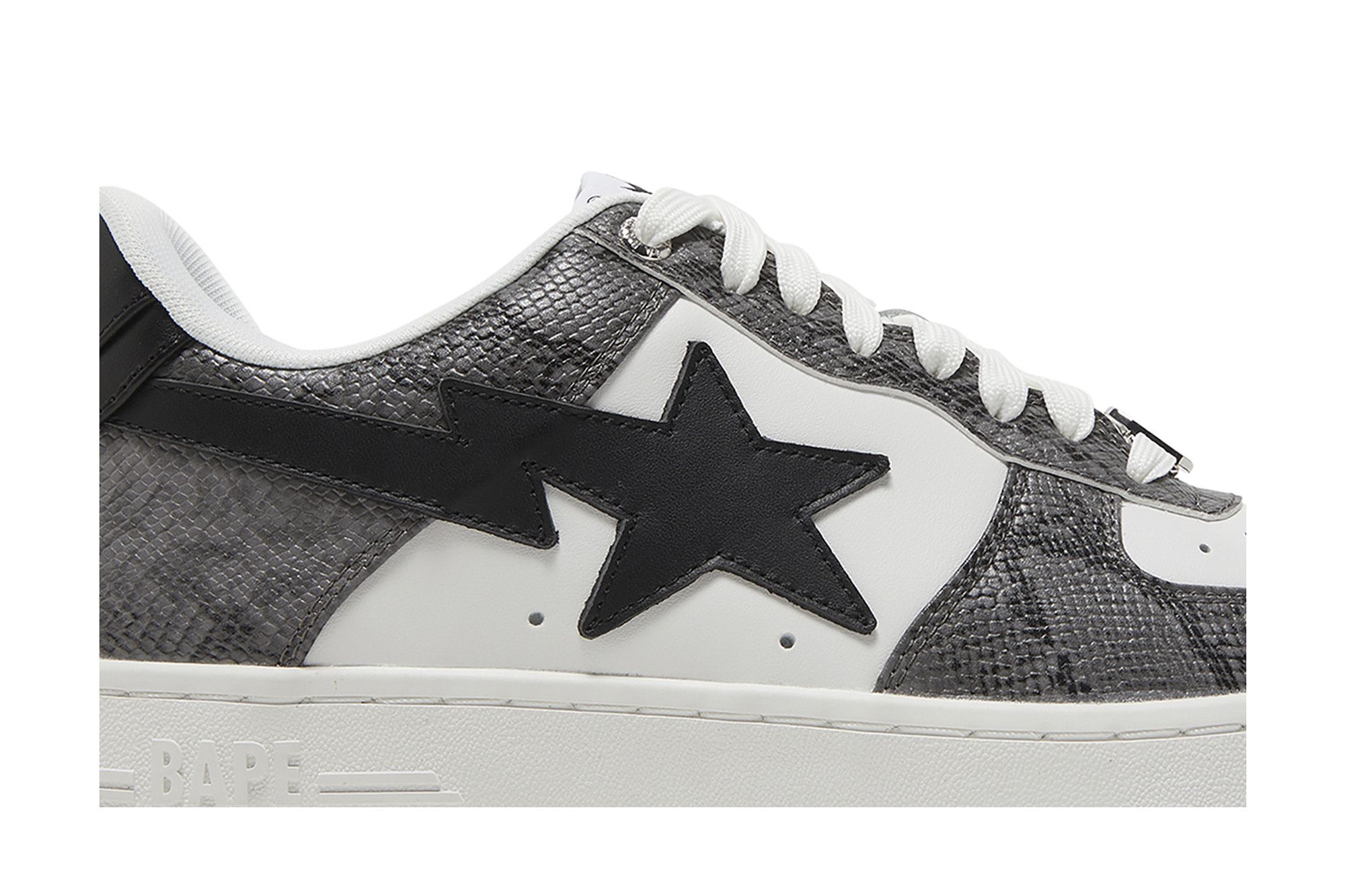 BAPE STA スネーク ホワイト/ブラック/グレー SNAKE BAPE STA™ | bape.com