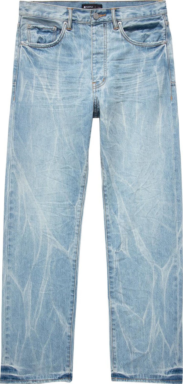 Buy PURPLE BRAND Straight Leg Jeans 'Light Indigo/Tie Acid' - P011 ...