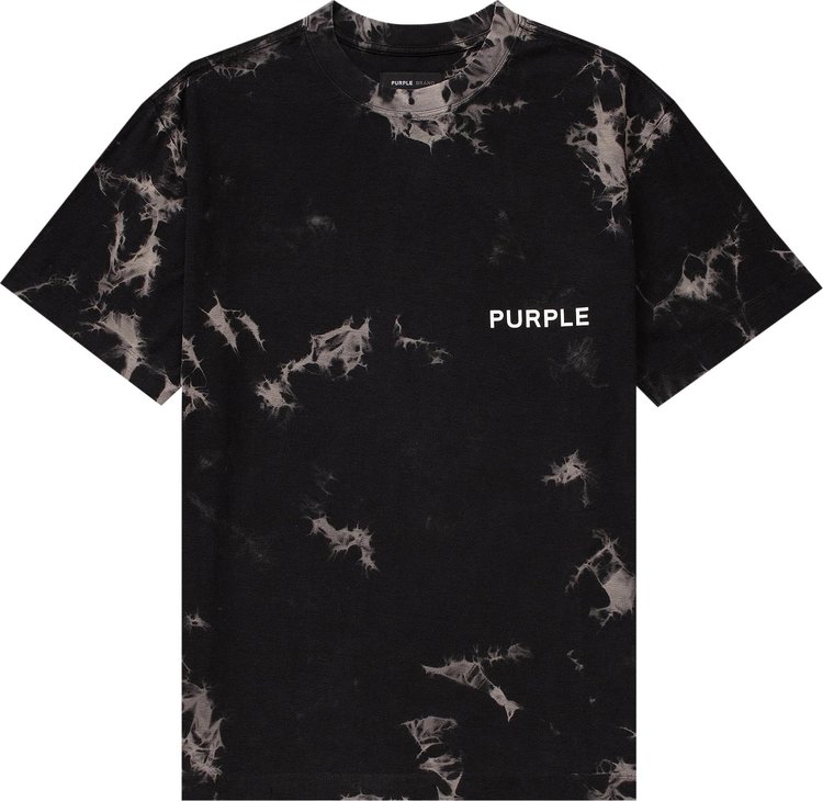 PURPLE BRAND Textured Jersey T-Shirt 'Black'