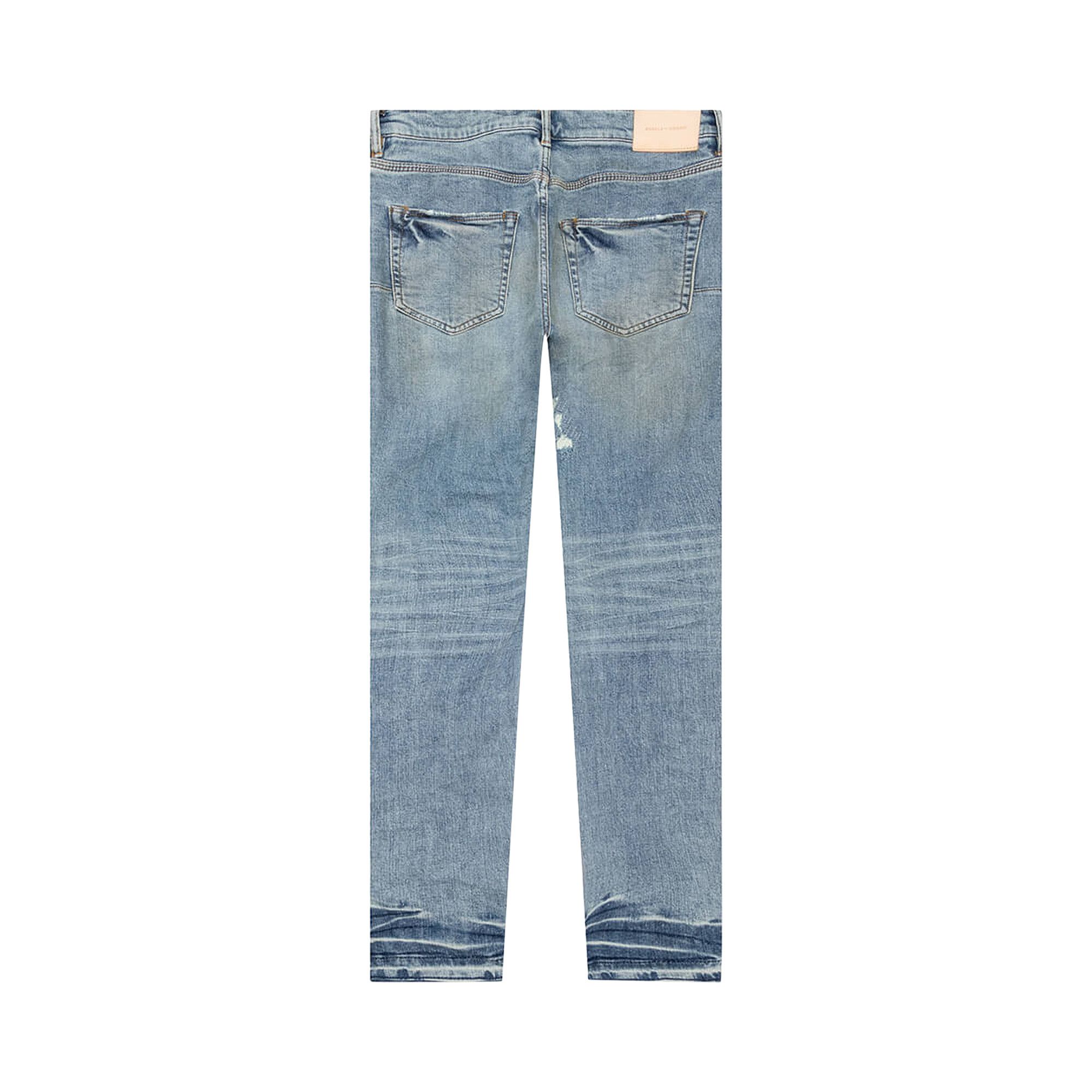 Buy PURPLE BRAND Low Rise Skinny Jeans 'Light Indigo' - P001