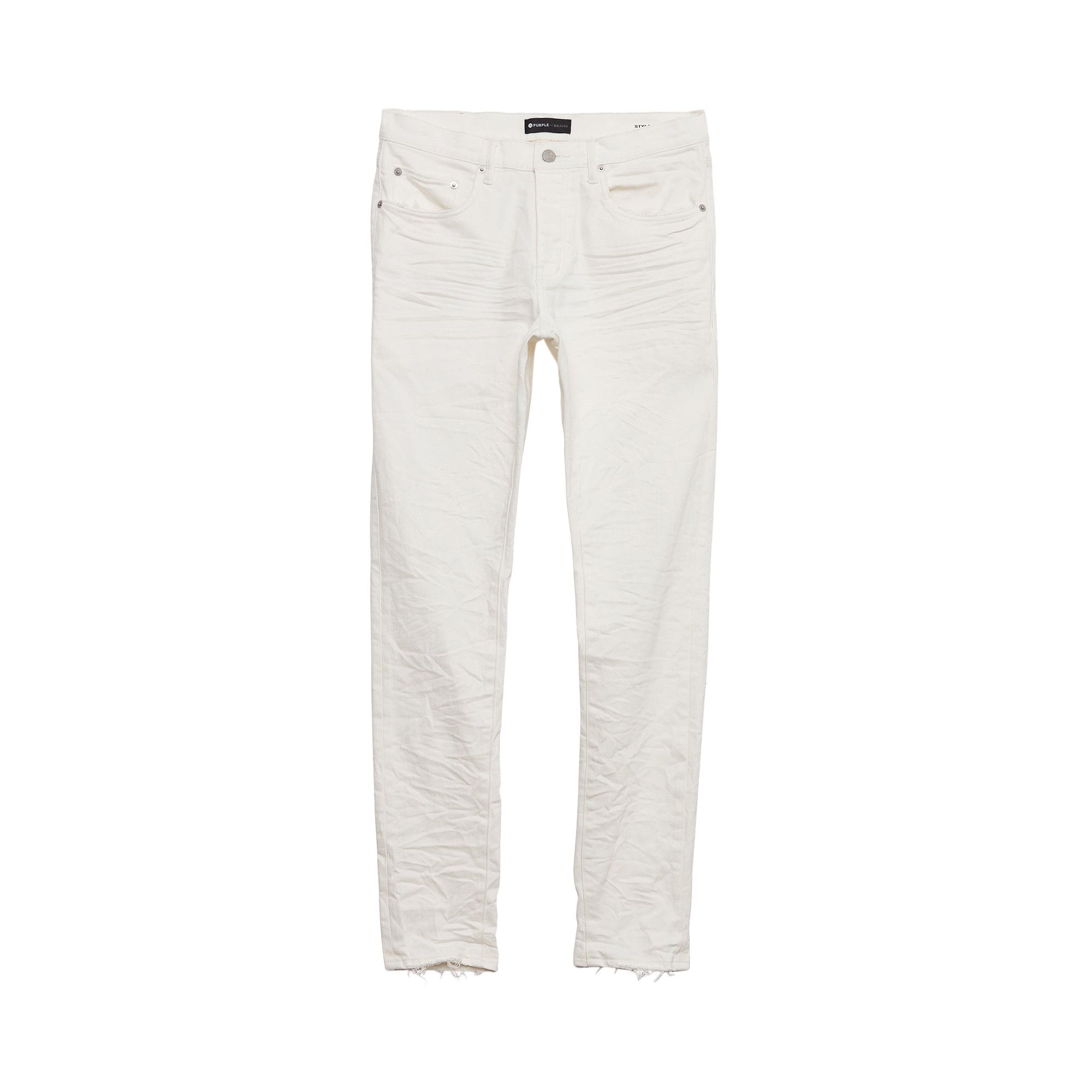 Buy PURPLE BRAND Low Rise Skinny Jeans 'Optic White' - P001