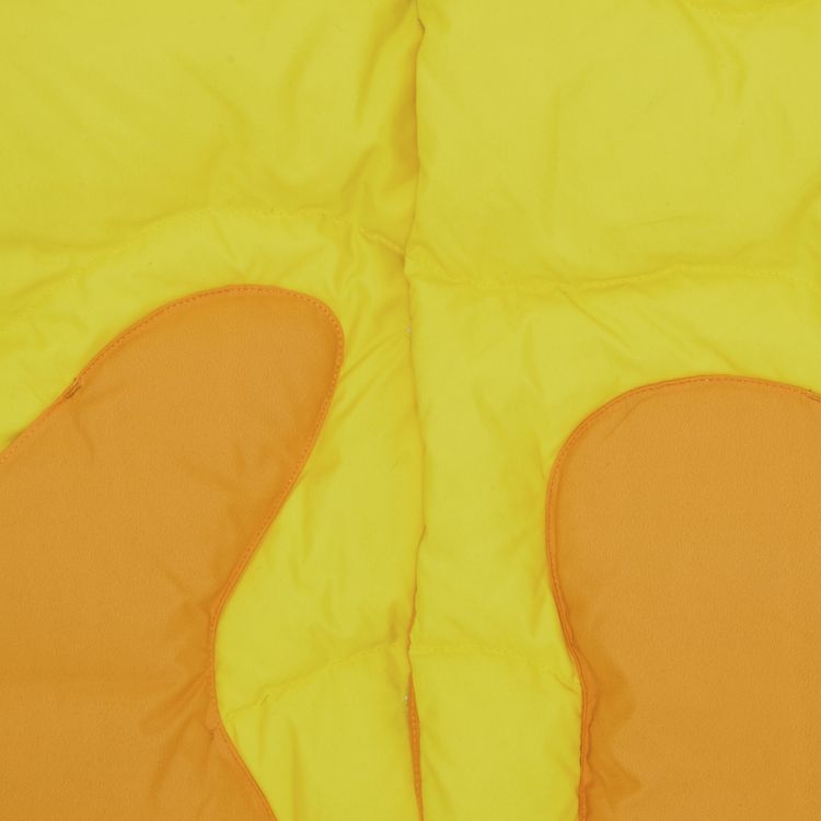 ERL Down Woven Puffer Vest OrangeYellow