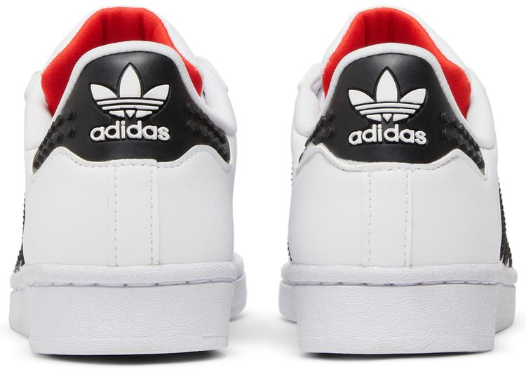 LEGO x adidas Superstar J White Pantone
