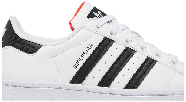 LEGO x adidas Superstar J White Pantone