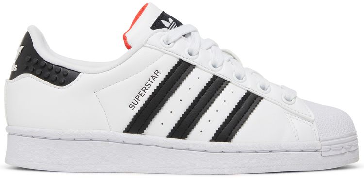 LEGO x adidas Superstar J White Pantone