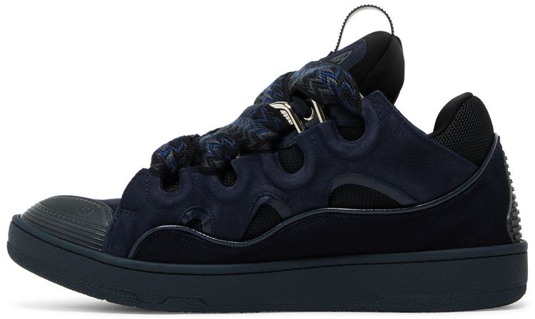 Lanvin Curb Sneakers Slate