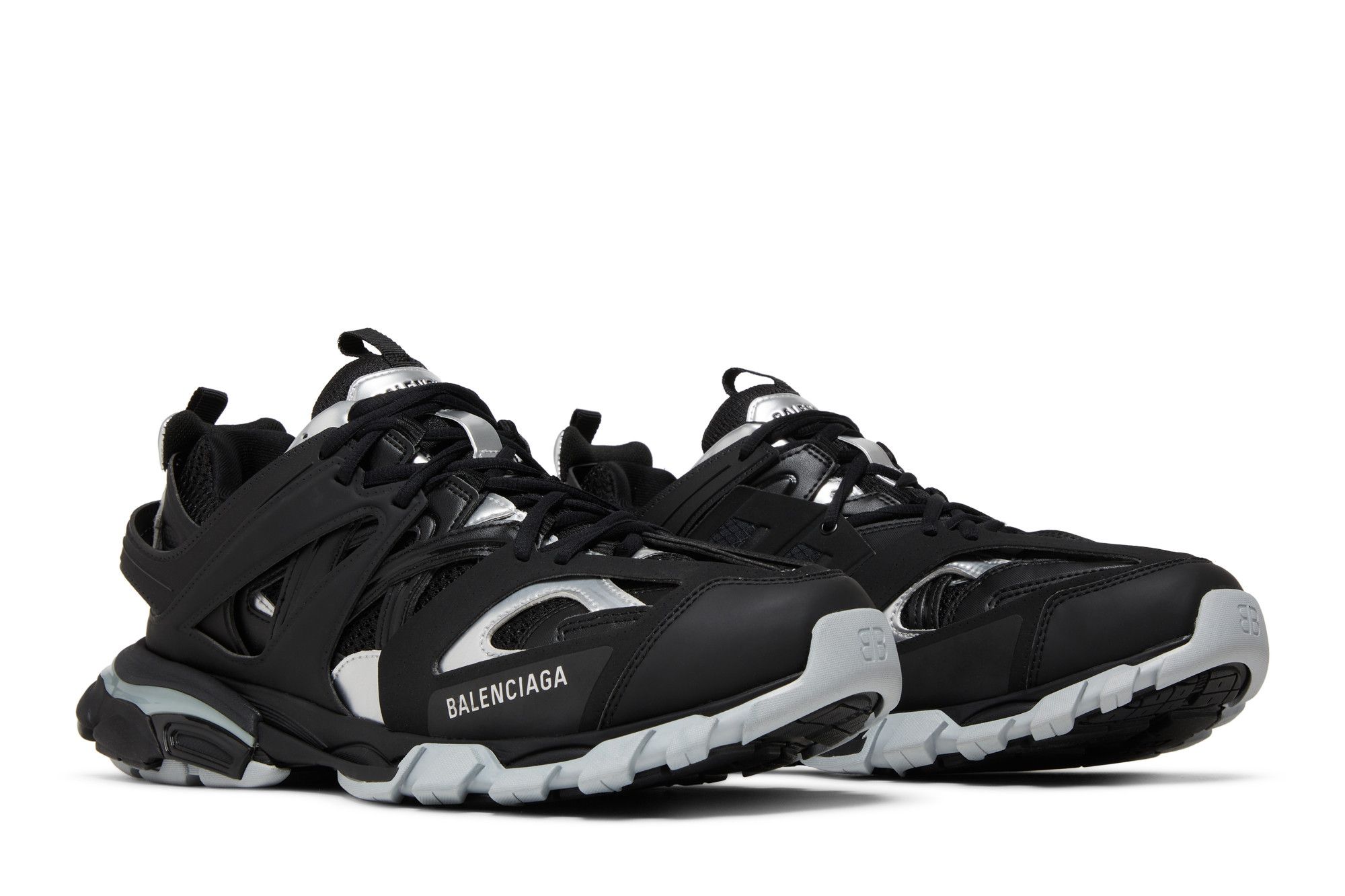Black and silver balenciaga clearance