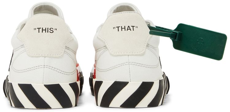Off White Wmns Vulc Sneaker White Black