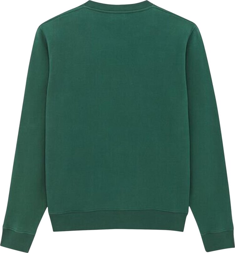 Saint Laurent Printed Sweatshirt GreenNatural