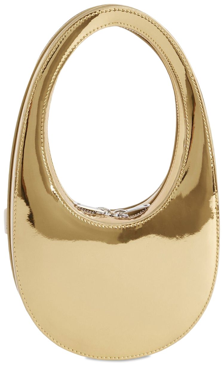 Coperni Metallic Mini Swipe Bag Gold