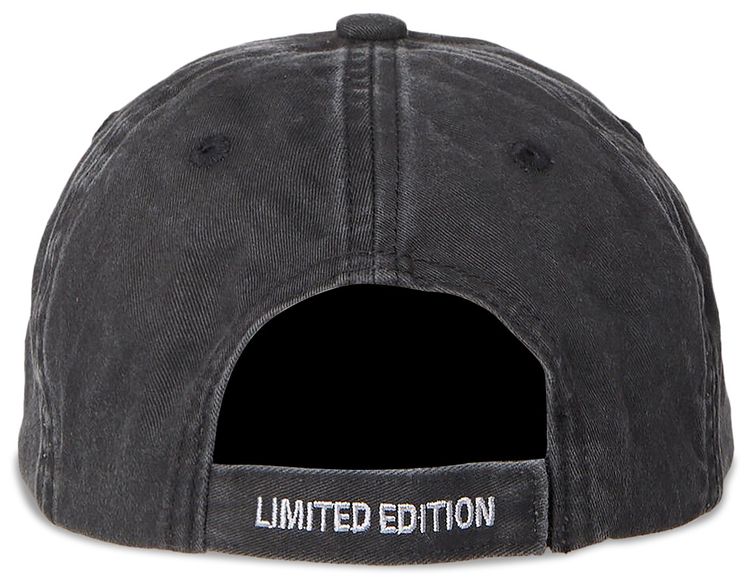 Vetements Flame Logo Cap Black