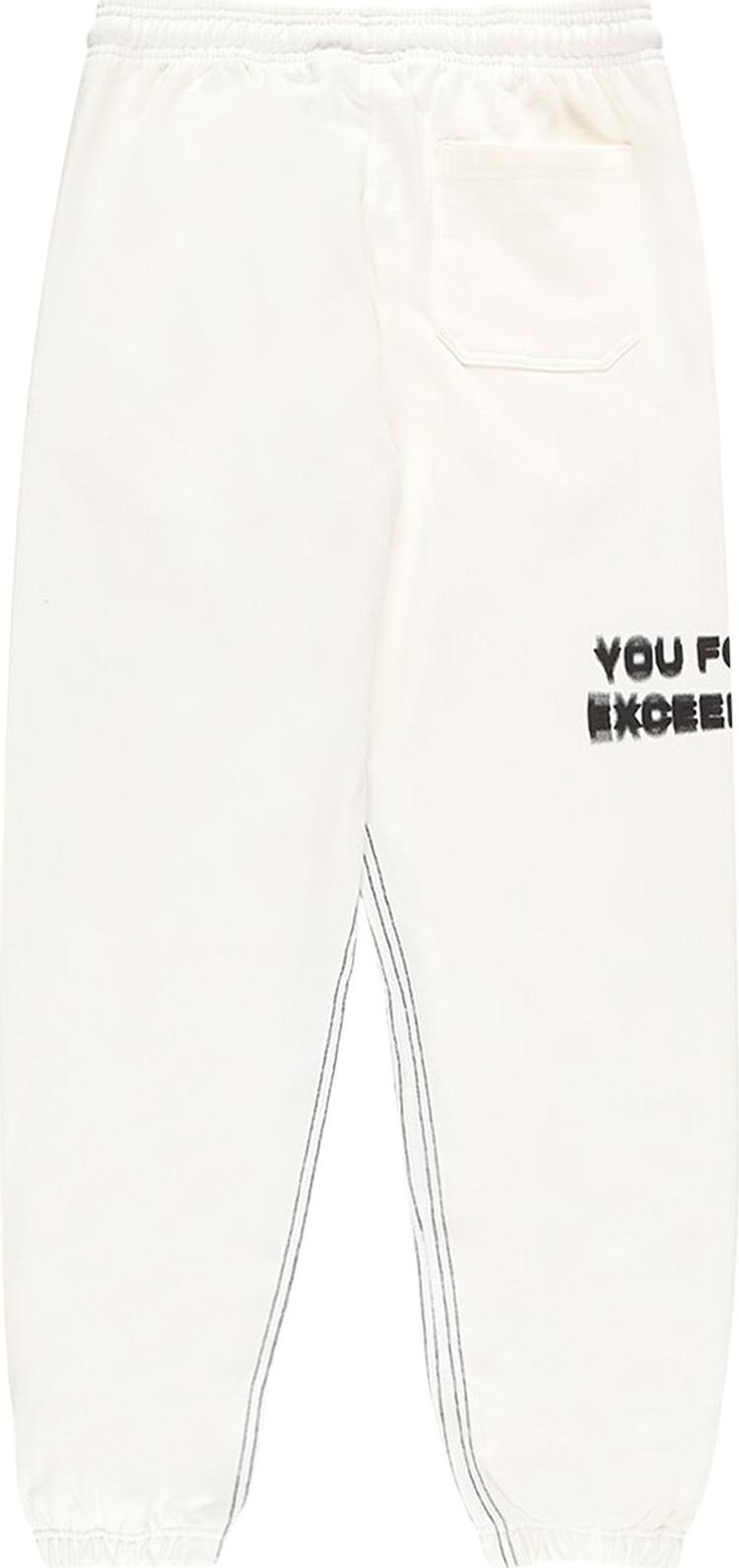 adidas x Alexander Wang Logo Sweatpants Core White