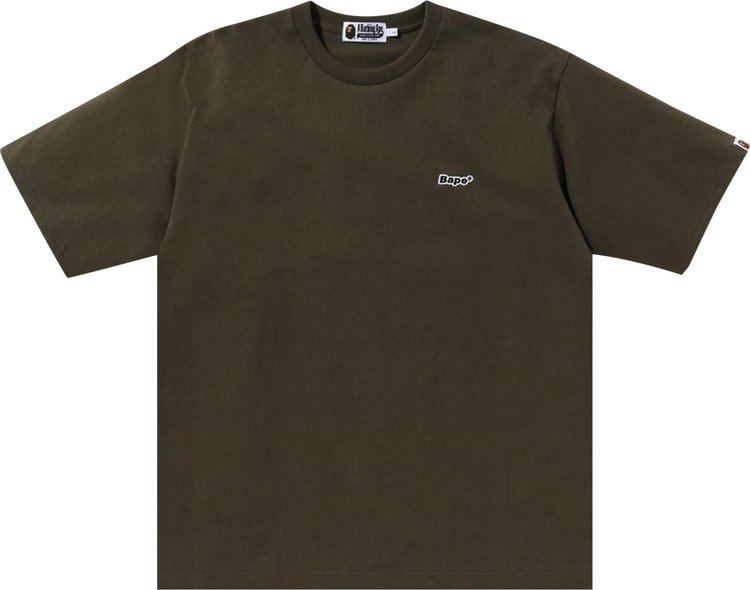 Buy BAPE One Point Relaxed Fit Tee 'Olive Drab' - 1J30 109 017 OLIVE ...