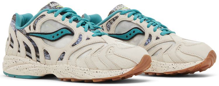 Saucony Grid Azura 2000 Creme Blue