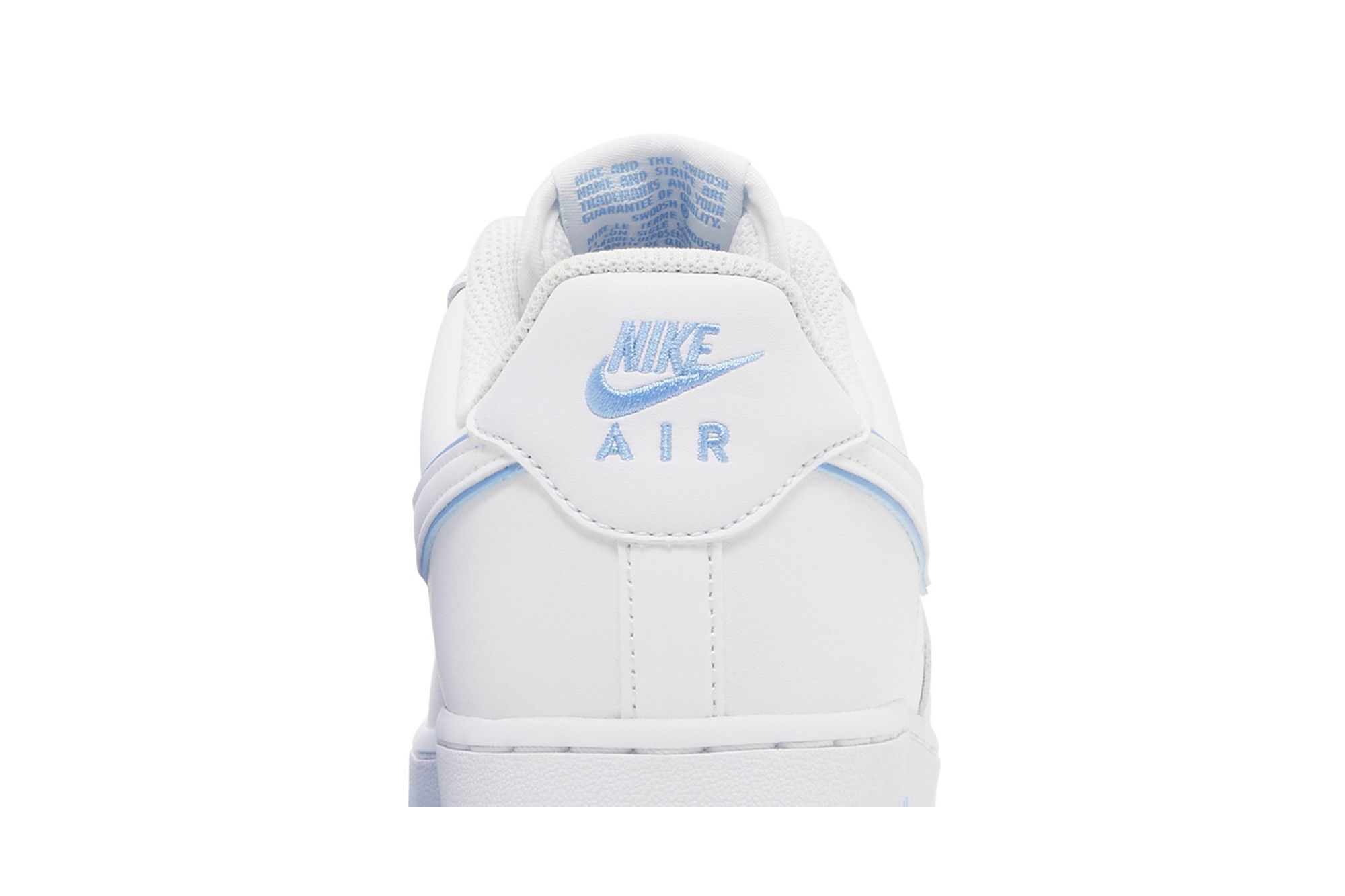 Size 10.5 Air Force 1 07 White University Blue