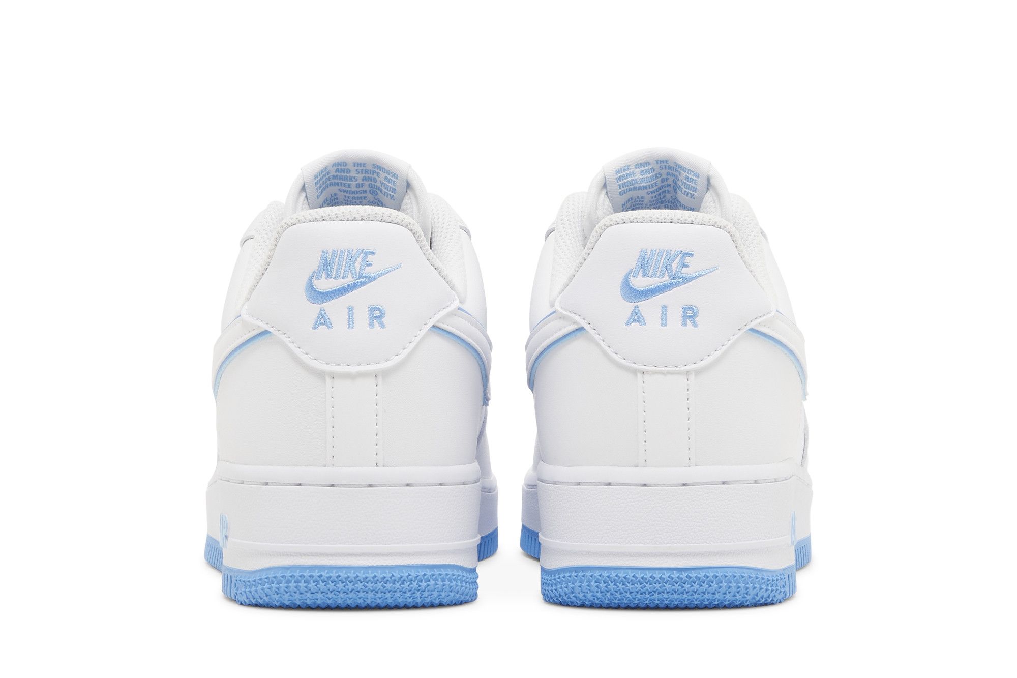 Nike Air Force 1 07 White University Blue 11